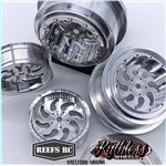 Kahuna Beadlock Drag Wheels W/ Rings And Hardware (4Pcs)