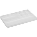 Parts Tray, Rubber Material - White