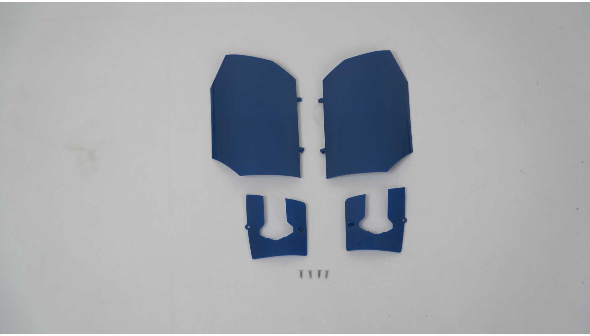 FMS Main Landing Gear Door: Rafale 80mm