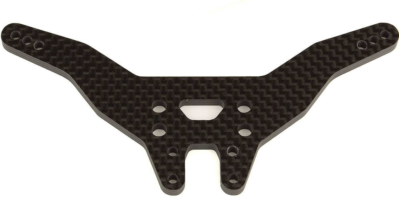 Associated Rc10t6.2 Rear Shock Tower, Gull Wing, Carbon Fiber