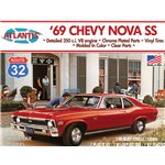 1/32 1969 Chevy Nova Ss Route 32 Plastic Model Kit, Skill Level