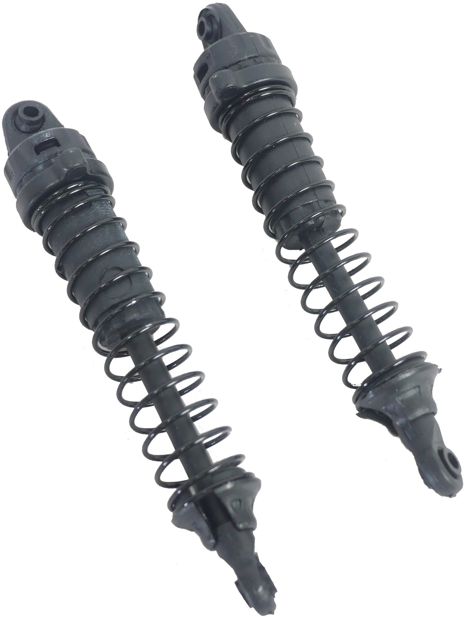 Blackzon Rear Shock (Black/2Pcs), Warrior
