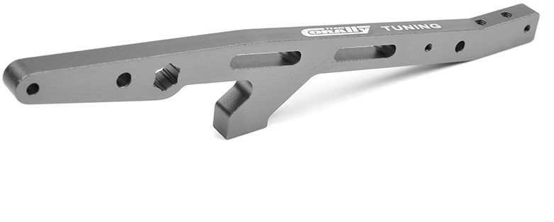 Team Corally Chassis Brace - Xtr - Rear - Aluminum - Titanium - 1 Pc