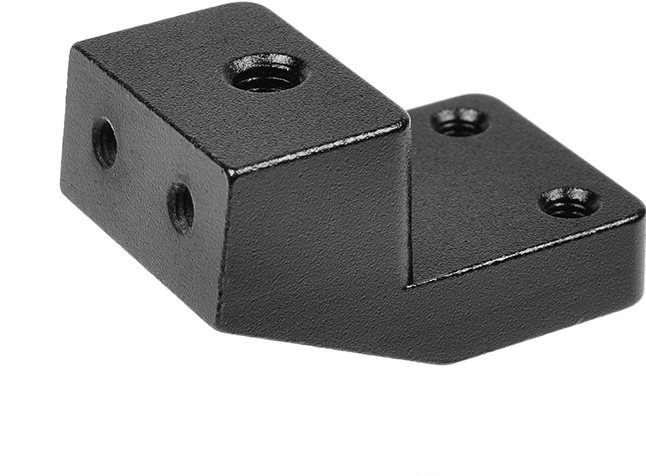 Team Corally Steering Deck Holder - Xtr - Aluminum - Black - 1 Pc