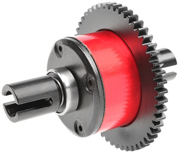Team Corally Center Diff Assembly - Aluminium / Steel - 52T Main Gear - Xpert