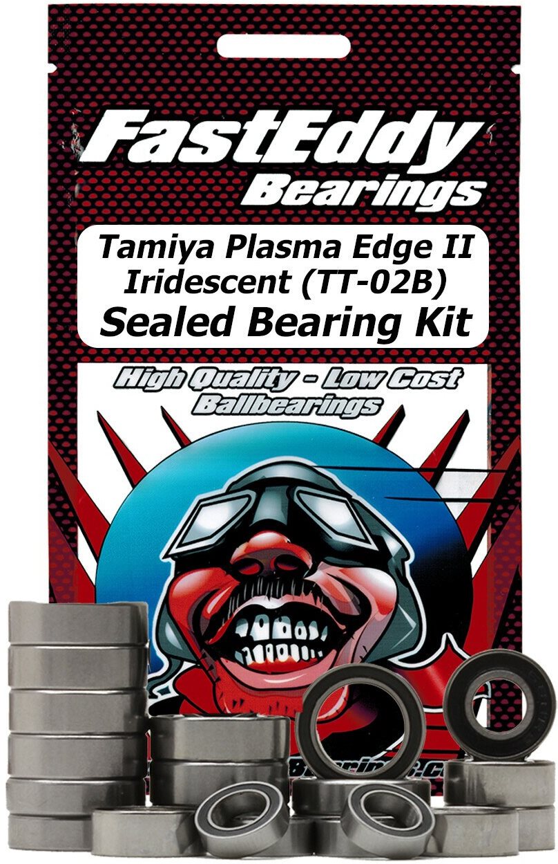 Fast Eddy Tamiya Plasma Edge Ii Iridescent (Tt-02B) Sealed Bearing Kit