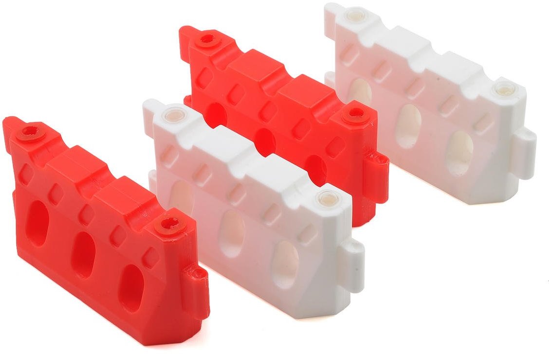 Yeah Racing 1/10 Crawler/Drifter Scale Accessory (Road Safety Barriers)