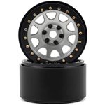 SSD RC 2.2 D Hole Beadlock Wheels (Silver) (2)