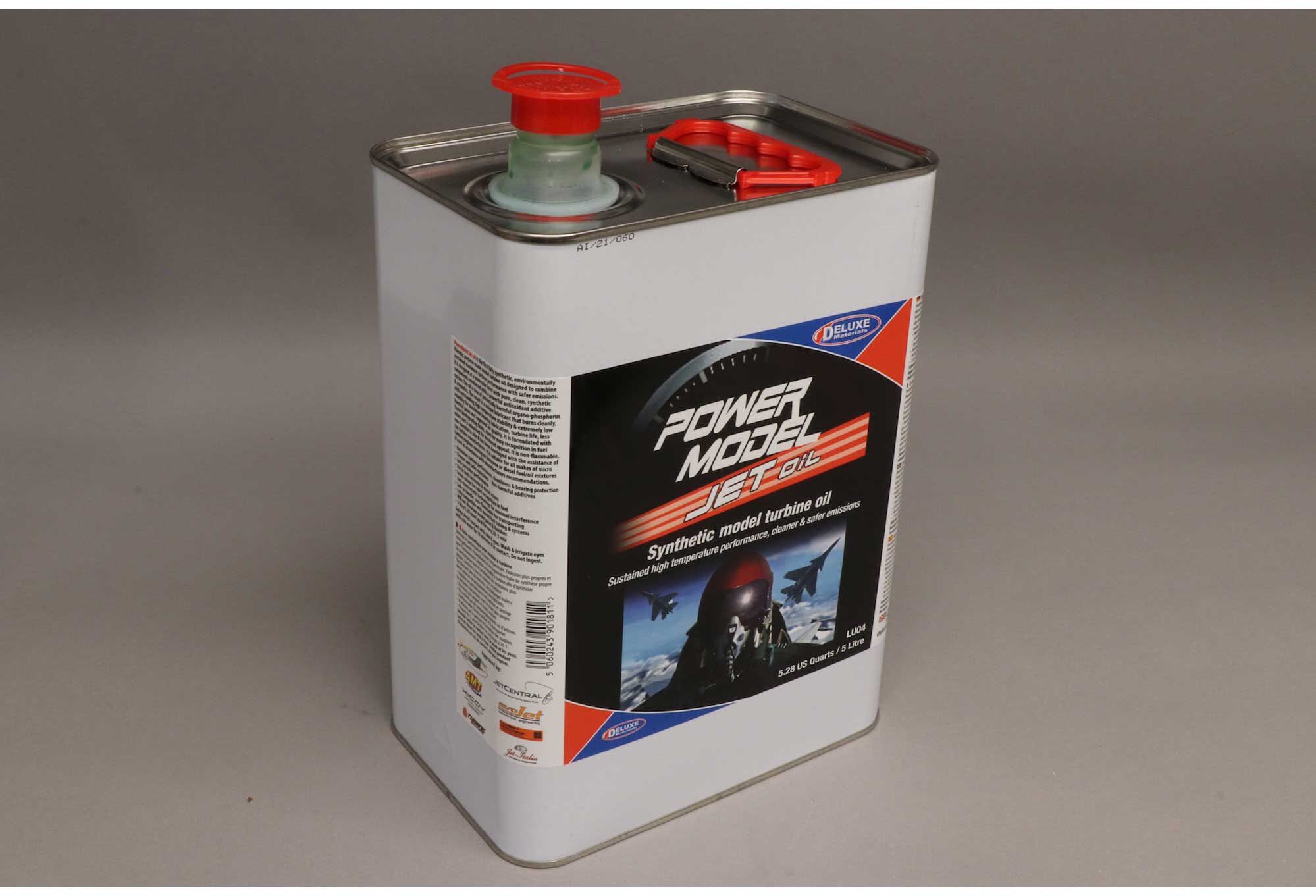 Deluxe Materials Power Model Jet Oil 5 Lit