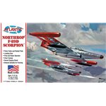 1/80 Northrop F-89D Scorpion Plastic Model Airplane Kit With Swi