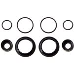 12Mm Shock Collar And Seal Retainer Set, Black