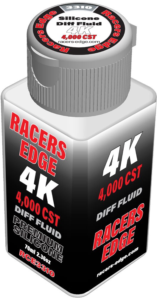 Racers Edge 4000Cst 70Ml 2.36Oz Pure Silicone Diff Oil