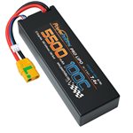 2S 7.4V 5500Mah 100C Lipo Battery W Xt90 Plug