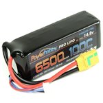 4S 14.8V 6500Mah 100C Lipo Battery W Xt90 Plug Soft Case