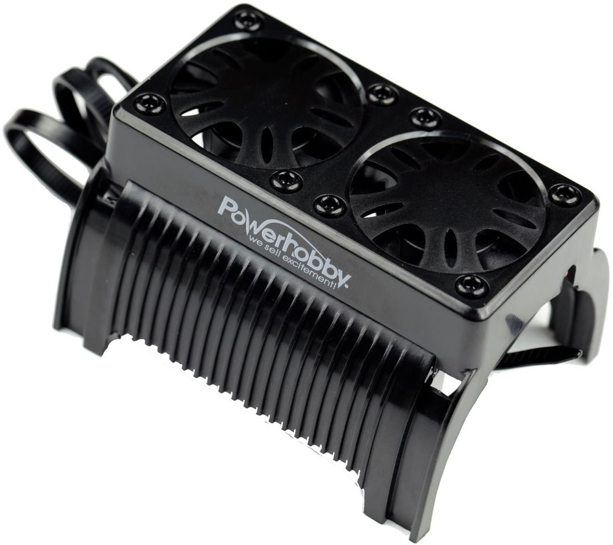 Power Hobby 1/5 Twin Motor Cooling / Heat Sink Fan With Housing 55Mm