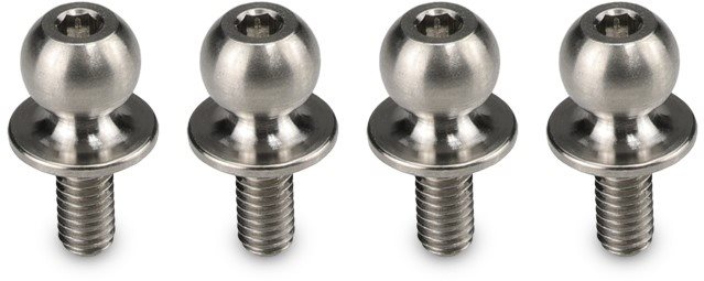 J Concepts Titanium Ball Stud, Regulator Ladder Bar Pivot Screw, For Tamiya