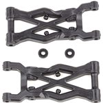 Rc10b6.2 Factory Team Rear Suspension Arms, 75Mm, Carbon Fiber