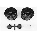 American Force H01 Contra Wheels (Black W/ Black Cap) Dl- Series