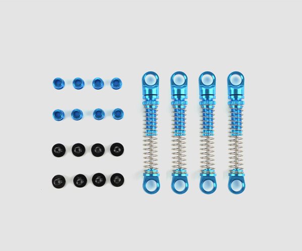 Carisma Blue Anodized Alloy Shocks For Msa-1E Trucks