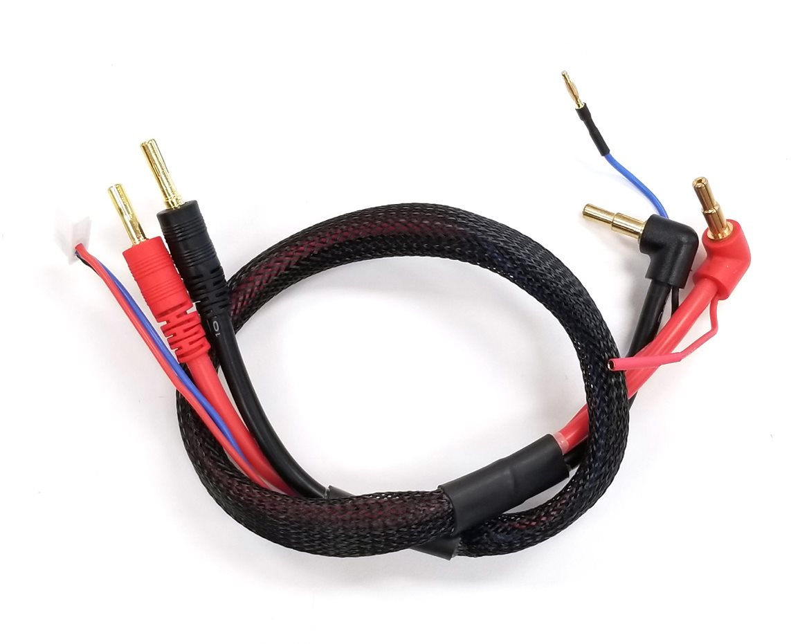 Racers Edge Pro Charge Lead Set 4Mm / 5Mm, 18\" Long