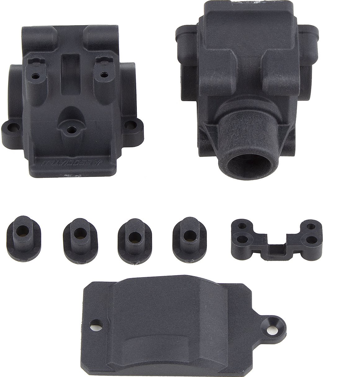 Associated Rc10b74 Factory Team Gearbox, Carbon