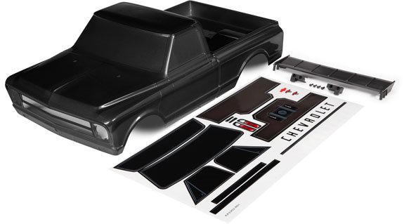 Traxxas BODY, CHEVROLET C10 (BLAC
