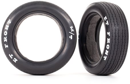 Traxxas TIRES, FRONT (2)/ FOAM IN