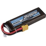 Zappers Dr 6000Mah 130C 7.6V High Voltage Lipo Battery (Soft) W/