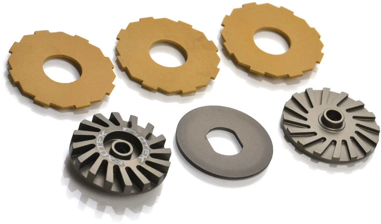 ExoTek Mk3 Turbine Slipper With 3 Pads For Dr10, Tlr22