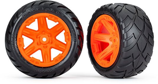 Traxxas TIRES & WHEELS, ASSEMBLED