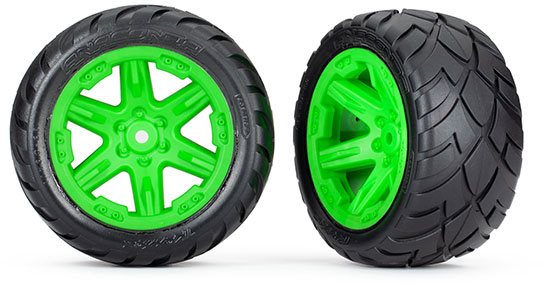 Traxxas TIRES & WHEELS, ASSEMBLED