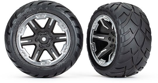 Traxxas TIRES & WHEELS, ASSEMBLED