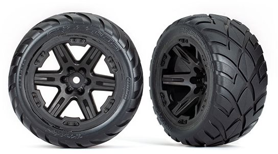 Traxxas TIRES & WHEELS, ASSEMBLED