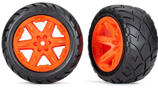 Traxxas TIRES & WHEELS, ASSEMBLED