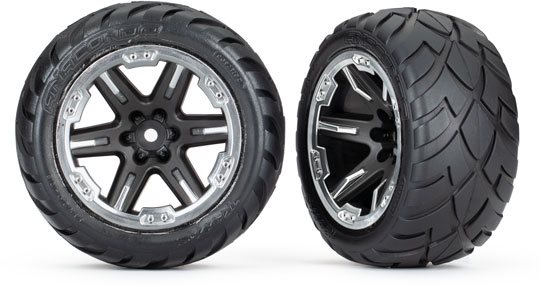 Traxxas TIRES & WHEELS, ASSEMBLED