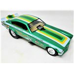 1/16 Green Elephant Vega Funny Car Plastic Model Kit, Skill Leve