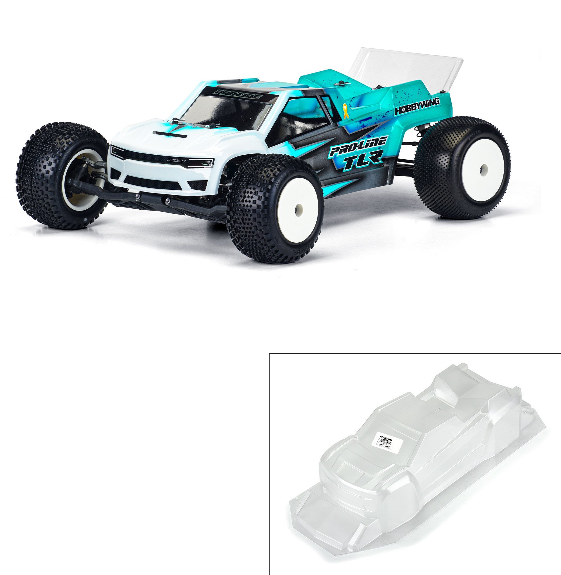 Proline Axis ST Clear Body: TLR 22T 4.0 & AE T6.2