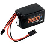 2S 7.4V 2600Mah 5C Rx Receiver Lipo Hump Battery Pack