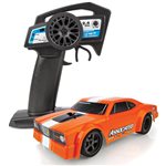 Dr28 Drag Race Car Rtr, 1/28 Scale 2Wd, W/ Battery, Charger And