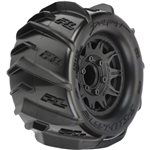 1/10 Dumont Paddle F/R 2.8” Mounted MT 12mm Sand/Snow Tires (2)