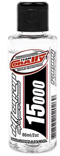 Team Corally Ultra Pure Silicone Diff Oil (Syrup) - 15000 Cps - 60Ml