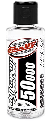 Team Corally Ultra Pure Silicone Diff Oil (Syrup) - 50000 Cps - 60Ml