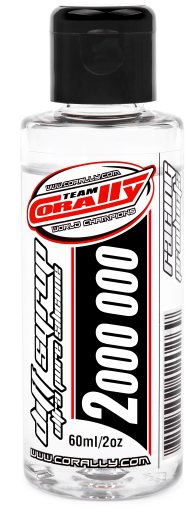 Team Corally Ultra Pure Silicone Diff Oil (Syrup) - 2000000 Cps - 60Ml