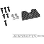 F2 Truggy Body Mount Adapter, Carbon Fiber, For Tekno Nt48 2.0