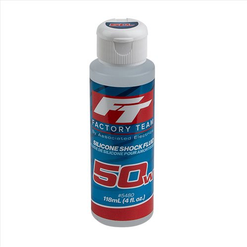 Associated 50Wt Silicone Shock Oil, 4Oz Bottle (650 Cst)
