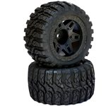 Defender 2.8 Belted Stadium Truck Tires Front Rear 12Mm 1/2 Offs