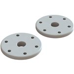 Machined Shock Piston, Tapered, 6x1.2mm Hole (2)