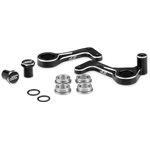 Aluminum Steering Bellcranks, Black, For Rc10t