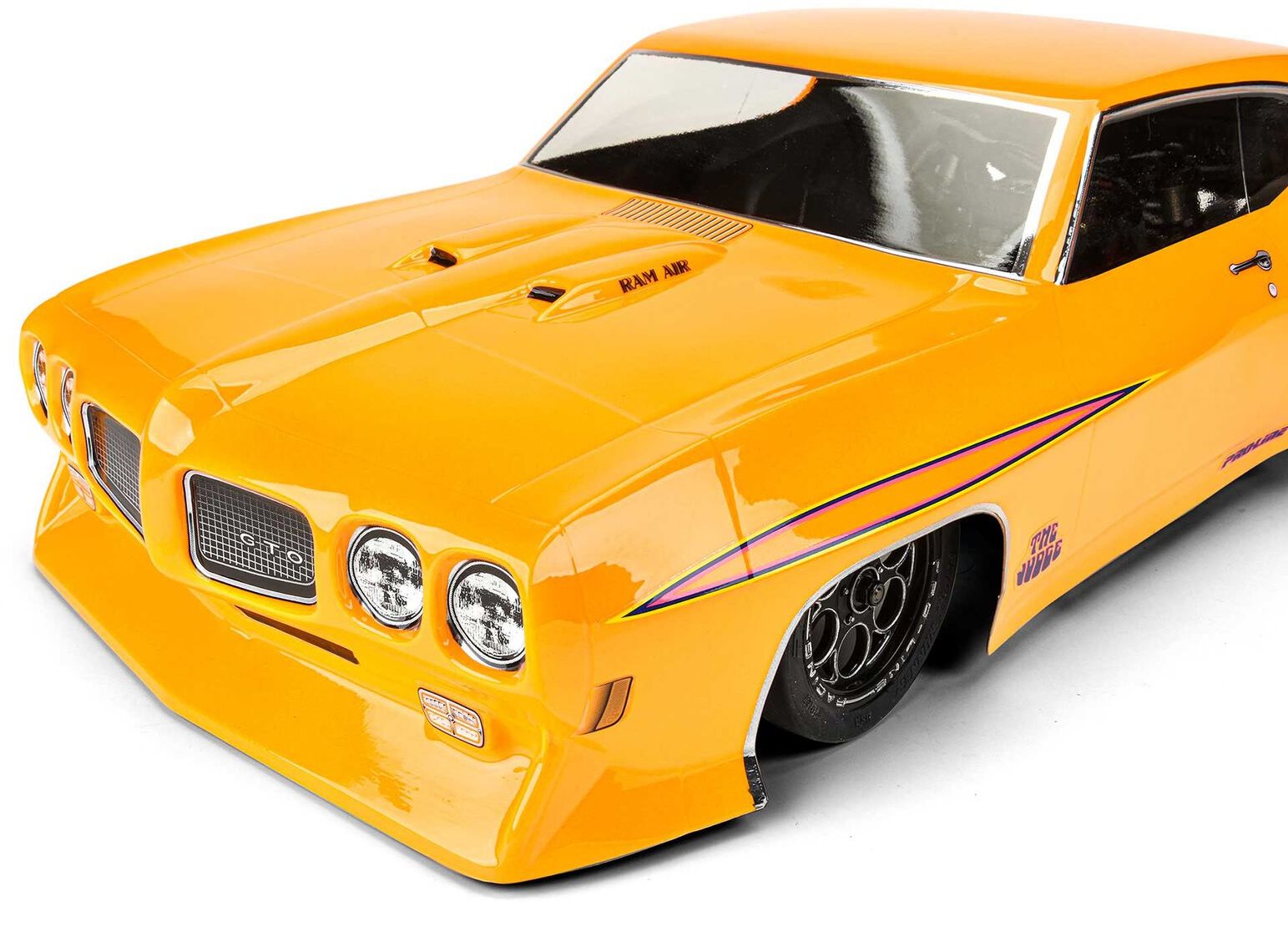 Proline 1/10 1970 Pontiac GTO Judge Clear Body: Drag Car (Proline ...