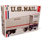 Ford C600 US Mail Truck w/USPS Trailer 1:25